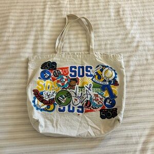 SZA SOS North America Tour 2023 tote bag